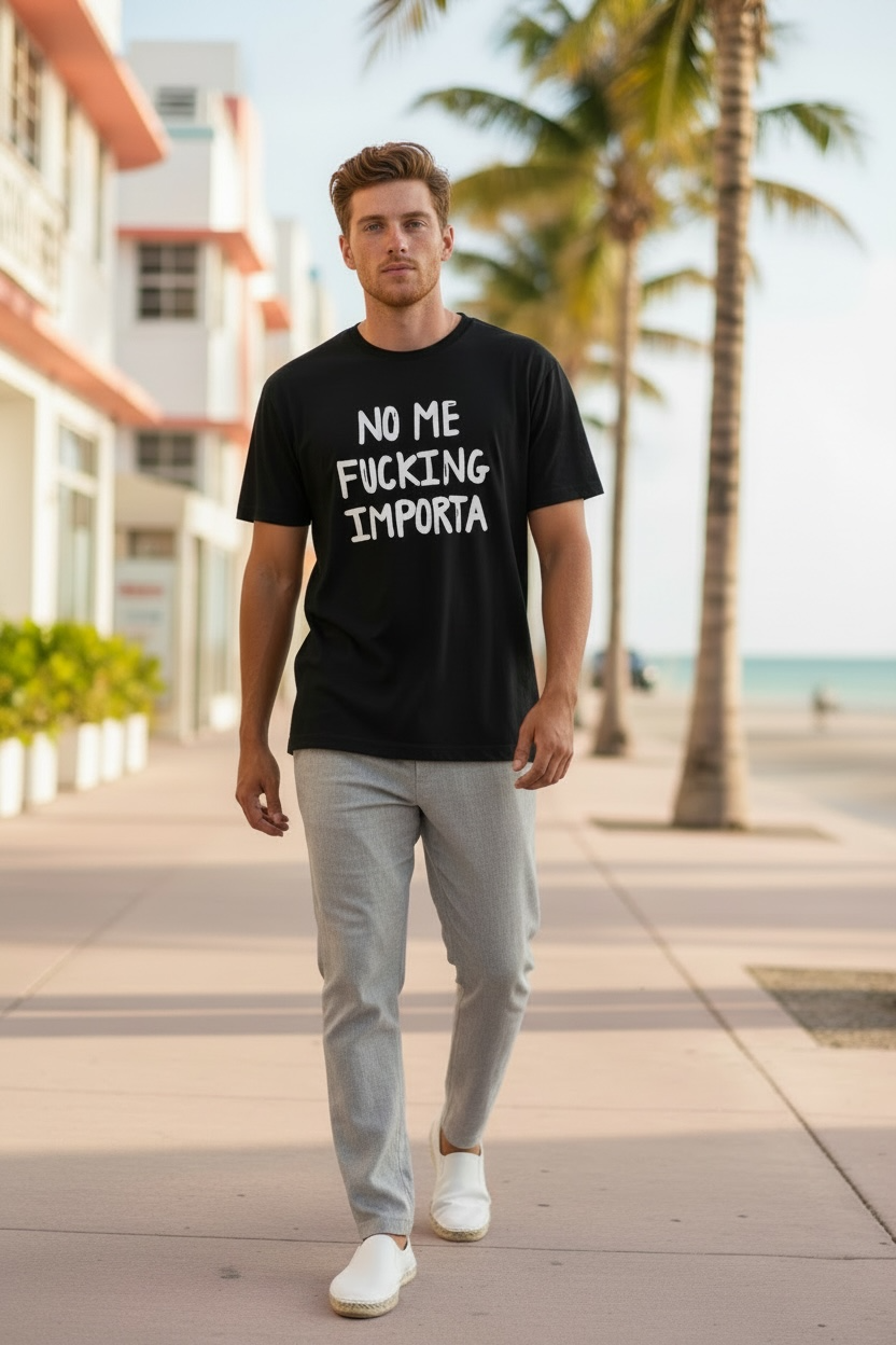 No Me Fucking Importa Men's Shirt